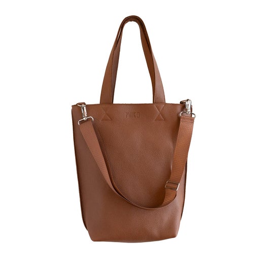 Leather Bag Sola, Brown